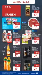 Gazetka promocyjna AldiSud - NÄCHSTE WOCHE - Gazetka - ważna od 03.02 do 03.02.2024 - strona 7 - produkty: aldi, alle artikel ohne dekoration, almighur, almighurt, axe, banane, bananen, Becher, beere, body, bodyspray, dekoration, duschgel, ehrmann, ehrmann almighurt, eis, eistee, elle, feinschmecker, finesse, flasche, fuzetea, geback, hähnchenbrust, herta, himbeer, himbeere, kaffee, löslicher kaffee, mac, milch, Müller, müllermilch, Nescafé, Ofen, orange, pfirsich, reis, salami, tee, teller, Ti, valensina, wiltmann, ZTE