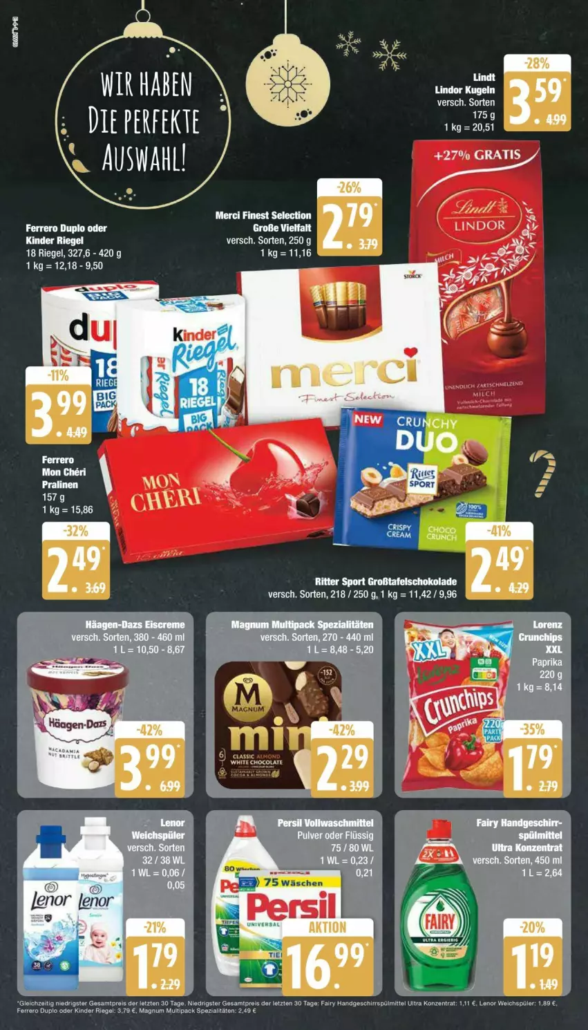 Aktueller Prospekt Edeka - Prospekte - von 02.12 bis 07.12.2024 - strona 4 - produkty: ritter, ritter sport, schoko, schokolade, Sport, tafelschokolade, Ti