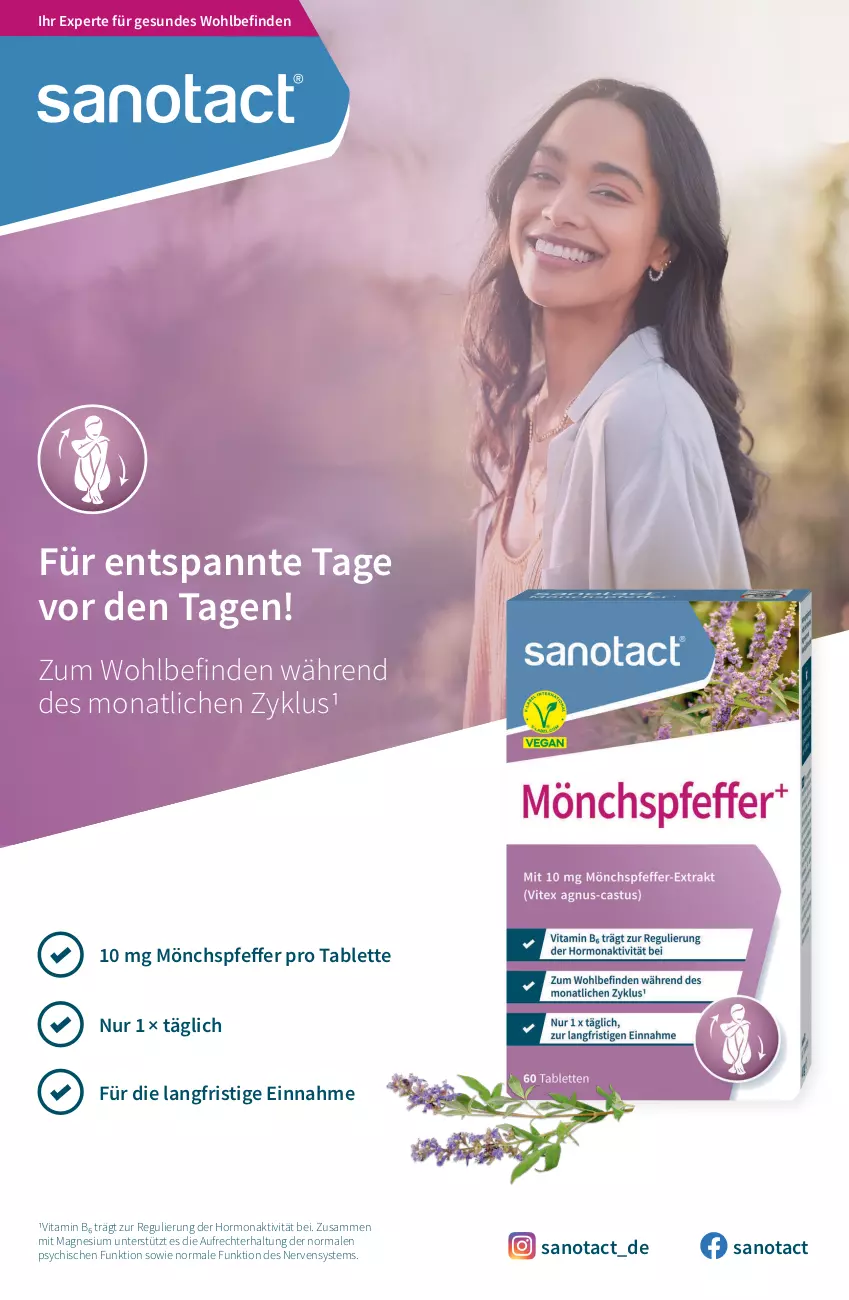 Aktueller Prospekt Rossmann - Prospekte - von 18.06 bis 30.06.2024 - strona 42 - produkty: magnesium, pfeffer, tablet, tablett, Tablette, Ti, vita, Vitamin B