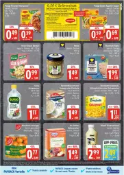Gazetka promocyjna Edeka - Prospekte - Gazetka - ważna od 03.05 do 03.05.2025 - strona 13 - produkty: Becher, bonduelle, bonduelle goldmais, coupon, coupons, eier, eintöpfe, eis, elle, essig, früchte, Goldmais, hülsenfrüchte, knorr, korn, maggi, maggi fix, mais, mandarin-orangen, orange, orangen, payback, pesto, reis, senf, snack, sofortrabatt, suppe, suppen, Ti