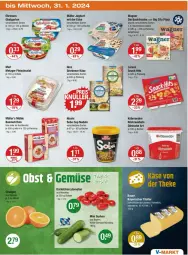 Gazetka promocyjna Vmarkt - Prospekte - Gazetka - ważna od 31.01 do 31.01.2024 - strona 19 - produkty: basmati, Basmati Reis, Becher, beutel, cherrytomaten, ehrmann, eis, fleisch, fleischsalat, Garten, gurke, gurken, joghur, joghurt, Käse, Käse Snack, kochbeutel, lorenz, merl, milch, Müller, Nissin, nudel, nudeln, obst, obstgarten, pizza, reis, röstzwiebeln, salami, salat, Schal, Schale, schnittkäse, snack, snack hits, Ti, Tilsiter, tomate, tomaten, wagner, zwiebel, zwiebeln