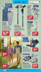 Gazetka promocyjna Aldi Nord - Von Montag - Gazetka - ważna od 02.08 do 02.08.2025 - strona 14 - produkty: aldi, Becher, besteck, decke, decksohle, dell, eis, elle, gin, Glade, Hylo, Jacke, kissen, Laufen, LG, Mode, Ria, sac, schlafsack, schuhe, shorts, sitzkissen, socken, Sport, Tasche, Ti, uv-schutz, Wanderjacke, Wanderschuhe, wasser, werkzeug, ZTE