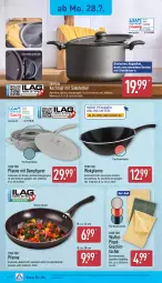 Gazetka promocyjna Aldi Nord - Von Montag - Gazetka - ważna od 02.08 do 02.08.2025 - strona 18 - produkty: aldi, Bau, baumwolle, Crofton, decke, Deckel, geschirr, gin, herdarten, Kochtopf, LG, pfanne, pfannen, reine baumwolle, Ria, spülmaschinen, Ti, topf, tücher, wok, wolle, ZTE