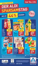 Gazetka promocyjna Aldi Nord - Von Montag - Gazetka - ważna od 02.08 do 02.08.2025 - strona 36 - produkty: aldi, aus der tiefkühlung, auto, beutel, cracker, eis, eistee, elle, filegro, flasche, fol epi, fuze tea, gin, iglo, Käse, lorenz, magazin, papier, salz, schinken, tee, telefon, Ti, würfel, ZTE