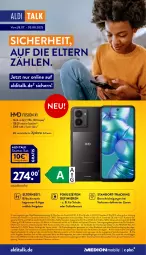 Gazetka promocyjna Aldi Nord - Von Montag - Gazetka - ważna od 02.08 do 02.08.2025 - strona 40 - produkty: akku, aldi, aldi talk, Betriebssystem, eis, Germ, hardware, kamera, medion, ndk, reis, ring, rwe, sim, Software, Ti, versandkostenfrei