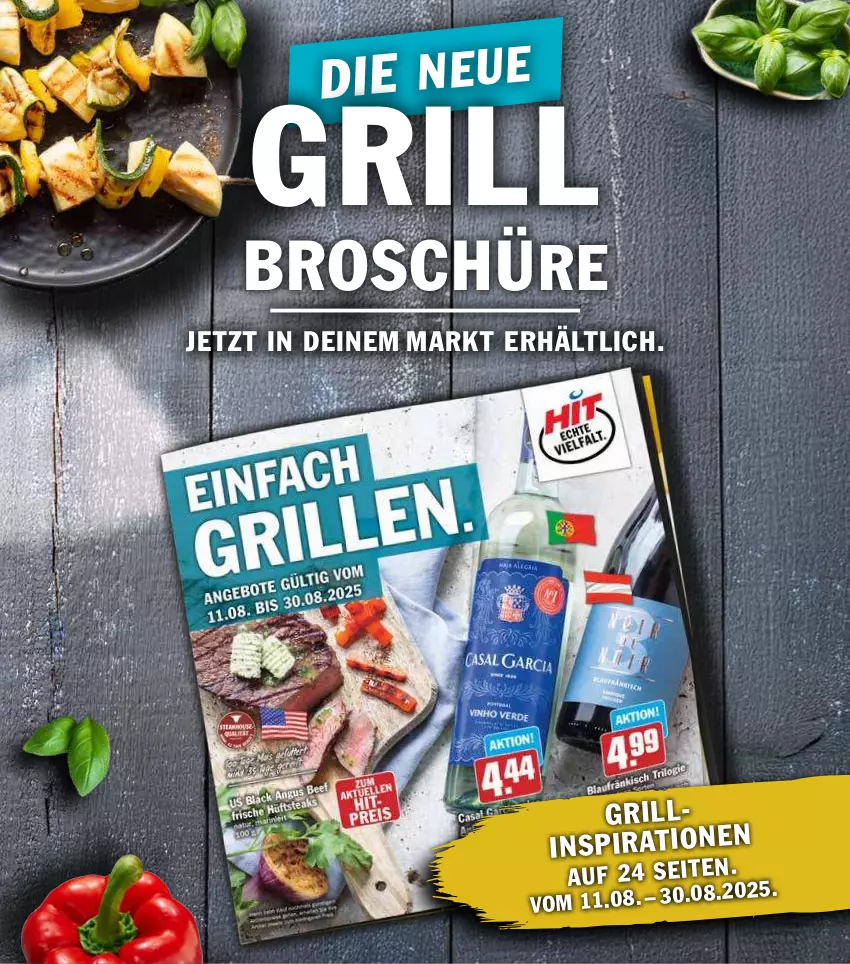 Aktueller Prospekt Hit - Wochenprospekt - von 11.08 bis 16.08.2025 - strona 16 - produkty: grill