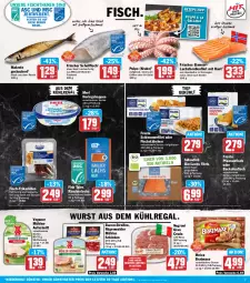 Gazetka promocyjna Hit - Wochenprospekt - Gazetka - ważna od 16.08 do 16.08.2025 - strona 7 - produkty: aqua, aufschnitt, aus dem kühlregal, axe, backofen, bacon, bio, braten, bratmaxe, dell, eis, elle, filet, filets, fisch, fische, Fischer, fischstäbchen, fischtheke, fleisch, followfish, forelle, frikadellen, frischfisch, frosta, grill, hering, Herings, Heringshappen, ideal zum braten, ideal zum grillen, küche, Küchen, kühlregal, lachs, mac, Makrele, meica, merl, mühlen schinken, natur, nuss, Ofen, pfanne, pfannen, Rauch, Räucherlachs, regal, reifen, reis, rel, ring, rügenwalder, rügenwalder mühle, rwe, salat, Schere, schinken, schlemmerfilet, Ti, wurst, ZTE