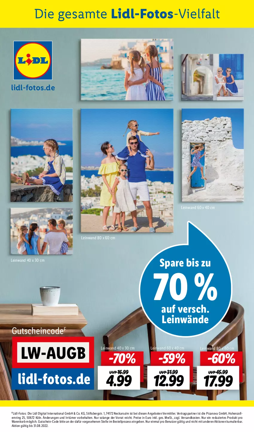 Aktueller Prospekt Lidl - Wochen-Highlights im Onlineshop - von 15.08 bis 21.08.2022 - strona 9 - produkty: angebot, angebote, eis, elle, gutschein, korb, ndk, reis, ring, Ti