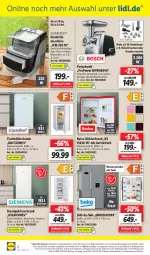 Gazetka promocyjna Lidl - Wochen-Highlights im Onlineshop - Gazetka - ważna od 21.08 do 21.08.2022 - strona 2 - produkty: abtauautomatik, angebot, angebote, auto, eis, eiswürfel, elle, fleisch, gefrierfach, gefrierschrank, kühlschrank, LG, ndk, reis, rel, Schal, Schale, Schrank, silvercrest, telefon, Ti, tisch, uhr, wasser, wassertank, würfel