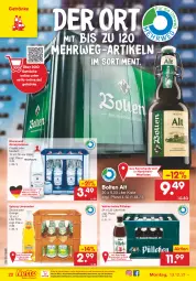 Gazetka promocyjna Netto Marken-Discount - Filial Angebote - Gazetka - ważna od 18.12 do 18.12.2021 - strona 22 - produkty: Alwa, eis, elle, , flasche, getränk, getränke, glasflasche, limo, limonade, limonaden, mineralwasser, Mineralwasser Classic, ndk, orange, reis, rwe, Ti, veltins, versandkostenfrei, wasser, zitrone