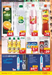 Gazetka promocyjna Netto Marken-Discount - Filial Angebote - Gazetka - ważna od 18.12 do 18.12.2021 - strona 23 - produkty: angebot, apfel, Apfelschorle, auer, Cap, capri-sun, cola, dauertiefpreis, eis, eistee, , frucht, getränk, getränke, gin, glaskaraffe, Karaffe, lipton, mac, mit frucht, Nektar, reis, saft, schorle, schweppes, Soda, sodastream, Sprudel, spülmaschinen, tee, Ti, tiefpreis, volvic, wasser, ZTE