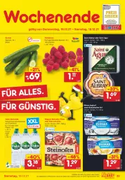 Gazetka promocyjna Netto Marken-Discount - Filial Angebote - Gazetka - ważna od 18.12 do 18.12.2021 - strona 33 - produkty: albray, Alwa, angebot, asti, beere, beeren, eis, elinas, elinas joghurt, elle, , flammkuchen, gurke, gurken, himbeer, himbeere, himbeeren, joghur, joghurt, joghurt nach, kuchen, lamm, mineralwasser, natur, natürliches mineralwasser, Ofen, pizza, reis, rel, Saint Agur, saint albray, Schal, Schale, steinofen, steinofen pizza, Ti, volvic, wagner, wasser, ZTE