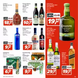 Gazetka promocyjna Real - Gazetka - ważna od 09.07 do 09.07.2022 - strona 15 - produkty: arlo, black label, eis, Fernet, flasche, irish whiskey, islay single malt, johnnie walker, kuemmerling, lack, laphroaig, merl, pfeffer, rama, ramazzott, ramazzotti, reis, scotch, scotch whisky, single malt, skyy, Skyy Vodka, Ti, underberg, vodka, whiskey, whisky, zott