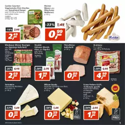 Gazetka promocyjna Real - Gazetka - ważna od 09.07 do 09.07.2022 - strona 5 - produkty: auer, aufschnitt, axe, Bau, Bauer, bratmaxe, brie, burger, deutscher schnittkäse, eis, filet, fleisch, fleischkäse, französischer weichkäse, garden gourmet, gouda, grana, grana padano, hartkäse, Heu, houdek, italienischer hartkäse, kabanos, Käse, Meister, milch, milram, padano, paprika, Rana, reifen, reis, schnittkäse, Ti, torte, Vegeta, weichkäse, Weißwurst, wiener, wiesbauer, wurst