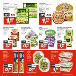 Gazetka promocyjna Real - Gazetka - ważna od 09.07 do 09.07.2022 - strona 6 - produkty: albray, aus dem kühlregal, baguette, cheddar, Coleslaw, creme, deutscher schnittkäse, edelcreme, eis, französischer weichkäse, frischkäse, frischkäsezubereitung, grünländer, gurke, gurken, Käse, kerrygold, kühlregal, meggle, miree, Ofen, Ofenkäse, olive, oliven, Popp, regal, reis, rouge, rougette, saint albray, salat, Schmelzkäse, schmelzkäsezubereitung, schnittkäse, Ti, weichkäse, würfel