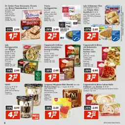 Gazetka promocyjna Real - Gazetka - ważna od 09.07 do 09.07.2022 - strona 8 - produkty: backfisch, Becher, beere, beutel, bordelaise, cola, coppenrath, Dr. Oetker, eis, erdbeere, fertiggericht, fertiggerichte, filegro, filet, fisch, fische, Fischer, flammkuchen, frosta, Goldstücke, hafer, iglo, kuchen, lamm, langnese, magnum, mandel, Ofen, pizza, reis, ristorante, sahne, Schere, schlemmer-filet, Ti, veggie, Veggie Love, zitrone