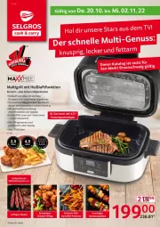 Gazetka promocyjna Selgros - Aus der TV Werbung - Gazetka - ważna od 02.11 do 02.11.2022 - strona 1 - produkty: eis, grill, mac, Rauch, reis, Ti, tisch, Yo