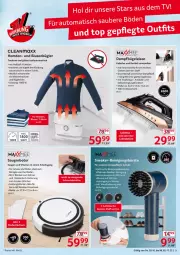 Gazetka promocyjna Selgros - Aus der TV Werbung - Gazetka - ważna od 02.11 do 02.11.2022 - strona 5 - produkty: akku, auer, auto, bluse, bügel, Bügeleisen, bürste, bürsten, cleanmaxx, dampfbügeleisen, eis, hemd, hemden, kleid, Kleidung, latte, Reinigung, reinigungsbürste, reis, rwe, Saugroboter, schuhe, sneaker, Ti, timer, tisch, Trockner, tuc, wandhalterung, wäschetrockner, wasser, wassertank, Yo