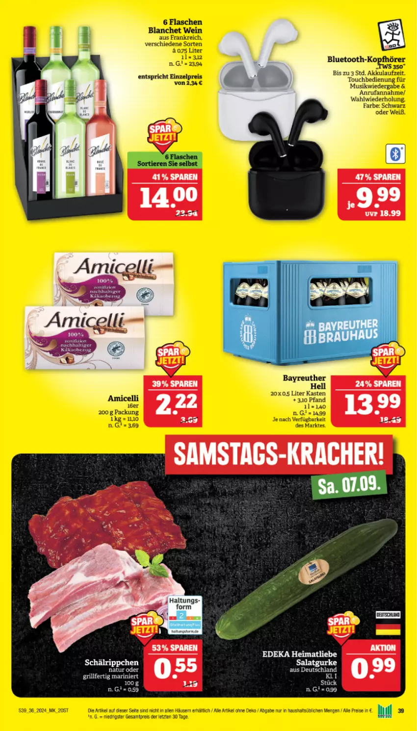 Aktueller Prospekt Marktkauf - Prospekt - von 01.09 bis 07.09.2024 - strona 41 - produkty: gurke, natur, salat, Salatgurke, Ti