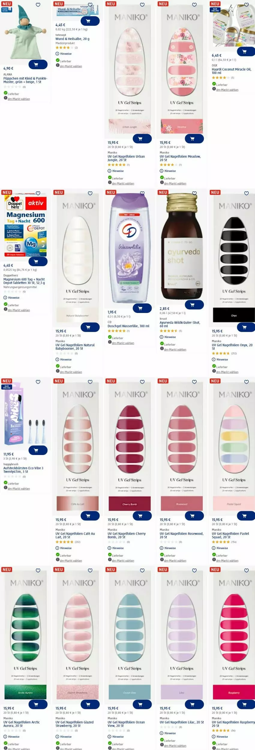 Aktueller Prospekt Dm Drogerie - Prospekte - von 02.06 bis 11.06.2025 - strona 15 - produkty: aufsteckbürsten, bürste, bürsten, coconut, doppelherz, duschgel, eier, eis, kleid, kräuter, magnesium, medizinprodukt, natur, natura, quad, raspberry, tablet, tablett, Tablette, Ti, wasser, Wild, Yo