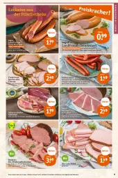 Gazetka promocyjna Tegut - Angebote der Woche - Gazetka - ważna od 13.05 do 13.05.2023 - strona 11 - produkty: angebot, angebote, bio, debrecziner, dekoration, eis, ente, fleisch, fleischwurst, geback, gewürz, kartoffel, Käse, kräuter, landprimus, leberkäs, leberkäse, mac, Mantel, nuss, paprika, pute, putenbrust, Rauch, reis, rind, rinder, Rinderkeule, saft, saftschinken, salz, schinken, schwarzwälder schinken, Ti, tisch, Wild, wurst, würstchen, zitrone