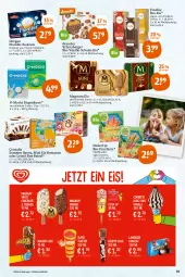 Gazetka promocyjna Tegut - Angebote der Woche - Gazetka - ważna od 13.05 do 13.05.2023 - strona 21 - produkty: acer, Berger, bio, cola, cookie, cookies, cornetto, dovgan, eis, frucht, gin, langnese, magnum, mandel, milch, Mochi, nogger, Paw Patrol, pralinen, schoko, Ti, vanille, vollmilch, white chocolate