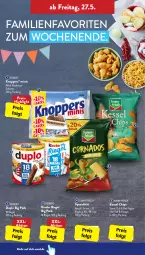 Gazetka promocyjna AldiSud - ALDI Aktuell - Gazetka - ważna od 28.05 do 28.05.2022 - strona 28 - produkty: aldi, chili, chips, duplo, eis, ferrero, funny-frisch, haselnuss, Kinder, kinder riegel, knoppers, LG, milch, nuss, reis, riegel, ring, Spezi, storck, Ti