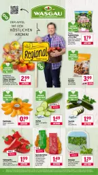 Gazetka promocyjna Wasgau - Gazetka - ważna od 15.11 do 15.11.2025 - strona 6 - produkty: angebot, angebote, apfel, auer, Berger, beutel, eis, elle, feldsalat, florette, früchte, gurke, gurken, Kaki, kartoffel, kartoffeln, kopfsalat, mandel, mandeln, paprika, paprika rot, reis, Rubin, salat, Schal, Schale, seeberger, speisekartoffeln, Spitzpaprika, tafeläpfel, Ti, vita, zucchini