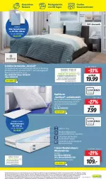 Gazetka promocyjna Lidl - Wochen-Highlights im Onlineshop - Gazetka - ważna od 11.12 do 11.12.2022 - strona 11 - produkty: auer, Bau, baumwolle, bett, Betttuch, bettwäsche, bio, eis, elle, erde, Ergee, hohenstein, kissen, Kissenbezug, kopfkissen, Liege, mab, matratze, matratzen, Matratzentopper, natur, ndk, reis, spannbetttuch, Ti, topper, Trockner, tuc, wendematratze, wolle