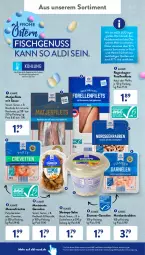 Gazetka promocyjna AldiSud - ALDI Aktuell - Gazetka - ważna od 16.04 do 16.04.2022 - strona 42 - produkty: aldi, almare, aqua, cocktail, cocktails, eis, elle, filet, filets, fisch, Fisch und Meeresfrüchte, fische, Fischer, forelle, früchte, früchten, garnelen, hering, Herings, heringsfilets, knoblauch, matjes, Matjesfilet, matjesfilets, meeresfrüchte, natur, Nordsee, nuss, petersilie, pfeffer, Rauch, reis, rel, ring, salat, Sardinen, sauce, Schere, thunfisch, Thunfischsalat, Ti