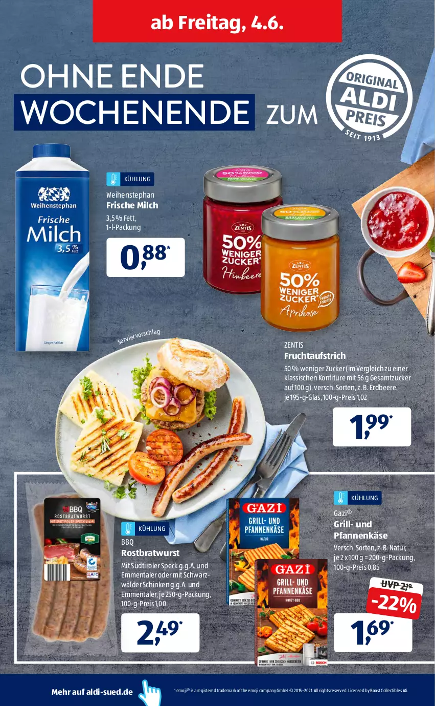 Aktueller Prospekt AldiSud - ALDI Aktuell - von 01.06 bis 05.06.2021 - strona 38