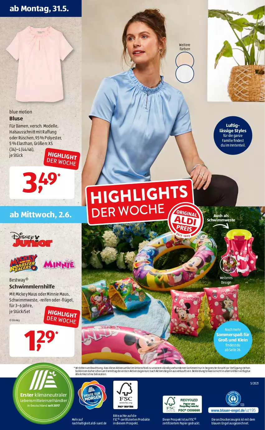 Aktueller Prospekt AldiSud - ALDI Aktuell - von 01.06 bis 05.06.2021 - strona 52