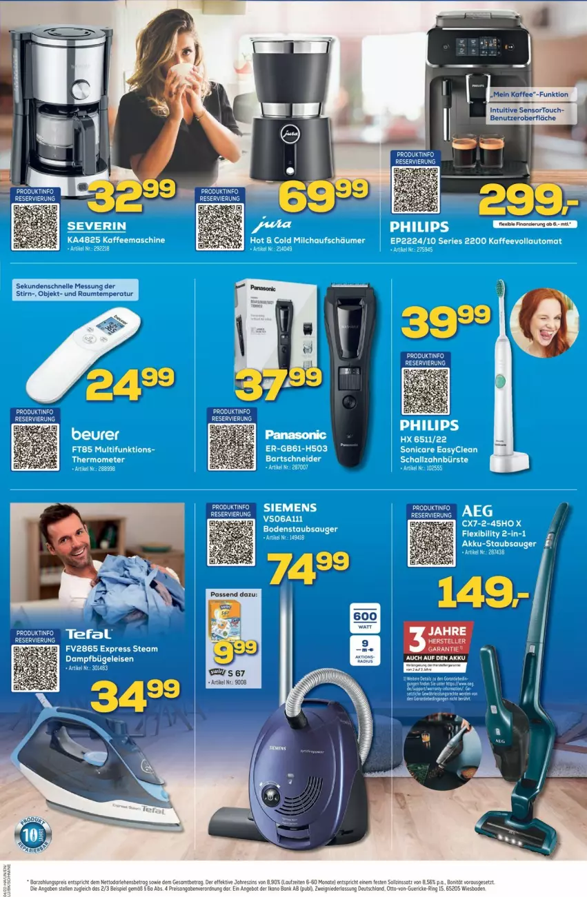 Aktueller Prospekt Euronics - Prospekte - von 26.01 bis 02.02.2022 - strona 7 - produkty: angebot, Bad, Bank, eis, elle, kaffee, reis, ring, Ti