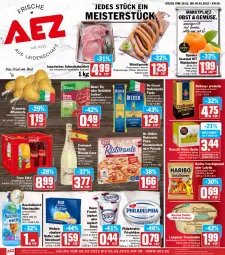 Gazetka promocyjna Aez - Prospekte - Gazetka - ważna od 05.03 do 05.03.2022 - strona 1 - produkty: AEZ, aktionspreis, auer, Bau, Bauer, Becher, beutel, bourbon, bourbon vanille, burger, butter, Cava, cola, cremissimo, dallmayr, dallmayr prodomo, De Cecco, dolce gusto, Dr. Oetker, drink, ecco, eis, elle, flammkuchen, flasche, freixenet, frischkäse, frucht, fruchtgummi, fruchtjoghurt, haribo, italienische pasta, joghur, joghurt, Käse, knacker, knorr, knorr fix, kotelett, kuchen, Kuschelweich, Lakritz, lamm, langnese, langnese cremissimo, mandarine, mandarinen, Meister, Nescafé, obst, oder lakritz, pasta, philadelphia, pizza, prodomo, pute, regensburger, reis, rel, ristorante, ristorante pizza, saft, Scamorza, schwein, schweine, schweinekotelett, sim, Streichzart, teller, Ti, trolli, vanille, weichspüler, weihenstephan, wein, weine, wiener, würstchen