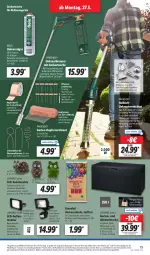 Gazetka promocyjna Lidl - Aktionsprospekt - Gazetka - ważna od 01.06 do 01.06.2024 - strona 23 - produkty: angebot, auer, auto, Bau, bügel, coupon, eis, erde, Fernet, Garten, grill, Kraut, kräuter, lamm, led-solarleuchte, Leuchte, LG, obst, Parkside, Persona, pflanze, pflanzen, reis, Schal, solarleuchte, spachtel, Ti, tisch, unkrautvernichter, weck, ZTE