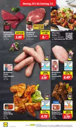 Gazetka promocyjna Lidl - Aktionsprospekt - Gazetka - ważna od 01.06 do 01.06.2024 - strona 8 - produkty: bratwurst, brustfilet, cevapcici, chicken wings, eis, filet, gewürz, grill, grobe bratwurst, Meister, ndk, preisvorteil, pute, putenbrust, putenbrustfilet, reis, rezept, rezepte, rind, rinder, Schal, Schale, steak, Ti, wurst