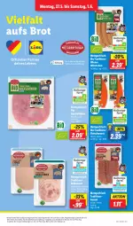 Gazetka promocyjna Lidl - Aktionsprospekt - Gazetka - ważna od 01.06 do 01.06.2024 - strona 9 - produkty: aktionspreis, angebot, bio, brot, Brühwurst, coupon, eis, fleisch, fleischwurst, reis, salami, schnitten, Spezi, Ti, wiener, wiener würstchen, wurst, würstchen, ZTE