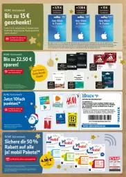 Gazetka promocyjna Rewe - Diese Woche im Angebot! - Gazetka - ważna od 24.12 do 24.12.2021 - strona 19 - produkty: angebot, Apple, auto, congstar, coupon, eis, erde, papier, payback, ring, rwe, Ti, tisch, usb