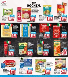 Gazetka promocyjna Hit - Wochenprospekt - Gazetka - ważna od 18.10 do 18.10.2025 - strona 10 - produkty: bamboo, beutel, De Cecco, ecco, eier, eintöpfe, eis, erasco, feinschmecker, filet, filets, fisch, gnocchi, hawesta, hering, Herings, heringsfilets, knorr, kochbeutel, kokos, kokosmilch, LG, milch, Mirácoli, Nissin, oryza, pasta, Pastagericht, pesto, pomito, reis, reis-fit, ring, sauce, Schal, Schale, thunfisch, Ti, tomate, tomaten, tomatenmark, tomato al gusto, ZTE
