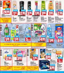 Gazetka promocyjna Hit - Wochenprospekt - Gazetka - ważna od 18.10 do 18.10.2025 - strona 14 - produkty: allzweckreiniger, ariel, ariel waschmittel, axe, axe duschgel, Bad, Beba, beutel, bio, biozidprodukte, blend-a-med, body, coupon, coupons, creme, dalli, duschgel, eis, erde, fa duschgel, fairy, febreze, felix, flasche, folgemilch, fructis, fusion5, garnier, gillette, gin, haarspray, hundesnack, hundesnacks, katzenfutter, katzensnack, katzensnacks, kraft, LG, Meister, meister proper, milch, oder schaumfestiger, papier, Pods, Rauch, reiniger, Reinigung, reis, rwe, schaumfestiger, shampoo, shampoo oder spülung, snack, snacks, spülmittel, spülung, Systemklingen, tee, Ti, Tiere, toilettenpapier, vernel, vita, vitakraft, Wahre Schätze, waschmittel, weck, weichspüler, Wella, wellaflex, zahncreme, zewa, ZTE