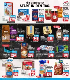 Gazetka promocyjna Hit - Wochenprospekt - Gazetka - ważna od 18.10 do 18.10.2025 - strona 3 - produkty: Amaretto, beutel, bio, brot, brötchen, caffè crema, Cap, cappuccino, cin, creme, dallmayr, dallmayr capsa, dallmayr prodomo, darbo, dessert, desserts, eis, espresso, flasche, irish cream, kaffee, kaffeepads, kölln, konfitüre, korn, krüger, lavazza, mac, Meßmer, mestemacher, milram, mövenpick, müsli, nespresso, Nougatcreme, oder espresso, prodomo, reis, ritter, sahne, sandwich, schnitten, schoko, Schokobrötchen, Schwartau, tee, Ti, ZTE, zucker