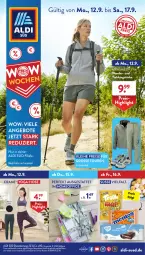 Gazetka promocyjna AldiSud - IN ZWEI WOCHEN - Gazetka - ważna od 17.09 do 17.09.2022 - strona 1 - produkty: aldi, angebot, angebote, auto, eis, ente, hose, leine, LG, office, reis, Ti, Yo