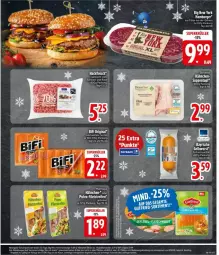 Gazetka promocyjna Edeka - Prospekte - Gazetka - ważna od 06.12 do 06.12.2025 - strona 19 - produkty: burger, eis, filet, filets, hamburger, pute, reifen, spitzenqualität, suppe, suppen, topf, wurst, Yo