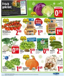Gazetka promocyjna Edeka - Prospekte - Gazetka - ważna od 06.12 do 06.12.2025 - strona 4 - produkty: ball, beutel, bio, braun, champignon, champignons, champignons braun, cola, eis, feldsalat, gurke, gurken, kartoffel, kartoffeln, kohlrabi, kopfsalat, Kürbis, mehl, mini-rispentomaten, rispentomaten, rucola, salat, speisekartoffeln, spinat, Ti, tomate, tomaten, zwiebel, zwiebeln