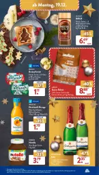 Gazetka promocyjna AldiSud - NÄCHSTE WOCHE - Gazetka - ważna od 24.12 do 24.12.2022 - strona 27 - produkty: alle artikel ohne dekoration, aufstrich, bohne, brot, brotaufstrich, caffè crema, classico, creme, dekoration, direktsaft, eis, ferrero, flasche, fleisch, frucht, fruchtfleisch, Innocent, kaffee, lavazza, lavazza ganze bohne, löslicher kaffee, natur, Nescafé, nescafé gold, nuss, nuss-nugat-creme, nutella, orange, reis, rotkäppchen, saft, sekt, Ti, ZTE
