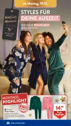 Gazetka promocyjna AldiSud - NÄCHSTE WOCHE - Gazetka - ważna od 24.12 do 24.12.2022 - strona 40 - produkty: aldi, dell, eis, elle, Mode, Pyjama, reis, Ti