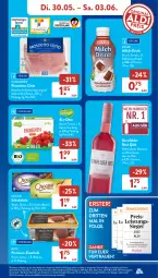 Gazetka promocyjna AldiSud - NÄCHSTE WOCHE - Gazetka - ważna od 03.06 do 03.06.2023 - strona 11 - produkty: aldi, alle artikel ohne dekoration, beere, beeren, bio, Bio-Obst, cin, dekoration, dornfelder, drink, eis, elle, flasche, gin, hinterkochschinken, je 500-ml-flasche, kochschinken, lebensmittel, LG, mac, mandel, milch, nuss, obst, pril, prosciutto, prosciutto cotto, Rauch, reis, rezept, roséwein, Schal, Schale, schinken, schoko, schokolade, Ti, walnuss, wein, Yo, ZTE