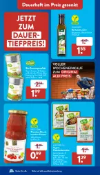 Gazetka promocyjna AldiSud - NÄCHSTE WOCHE - Gazetka - ważna od 03.06 do 03.06.2023 - strona 12 - produkty: aldi, auer, bio, cevapcici, dauertiefpreis, eis, flasche, fleisch, Fleischalternative, gewürz, gin, kirsch, leinöl, reis, reiss, Schal, Spezi, Ti, tiefpreis, tomate, tomaten, Vegane Fleisch, veggie