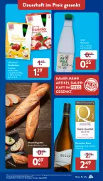 Gazetka promocyjna AldiSud - NÄCHSTE WOCHE - Gazetka - ważna od 03.06 do 03.06.2023 - strona 13 - produkty: aldi, apfel, auer, backofen, baguette, dekoration, discount, ecco, eis, flasche, frucht, Fruchtmus, gin, Meister, Ofen, reis, sekt, Ti, wasser, wein, ZTE
