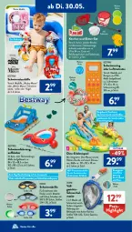 Gazetka promocyjna AldiSud - NÄCHSTE WOCHE - Gazetka - ważna od 03.06 do 03.06.2023 - strona 16 - produkty: auto, Bau, bestway, Brille, dell, disney, dusche, eimer, eis, elle, erde, Garten, gartenschlauch, kamera, Kescher, Kinder, LG, luftmatratze, Maske, matratze, Mode, pool, rama, reifen, reis, ring, schlauch, Schnorchelmaske, Schwimmbrille, schwimmring, Teleskop, Ti, uv-schutz, wasser, wasserrutsche, Weste